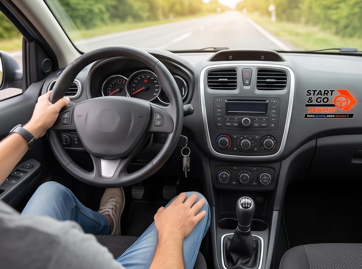 Leçon de conduite Permis B chez Start & Go Permis